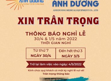 Thông báo nghỉ lễ 30/4 – 1/5